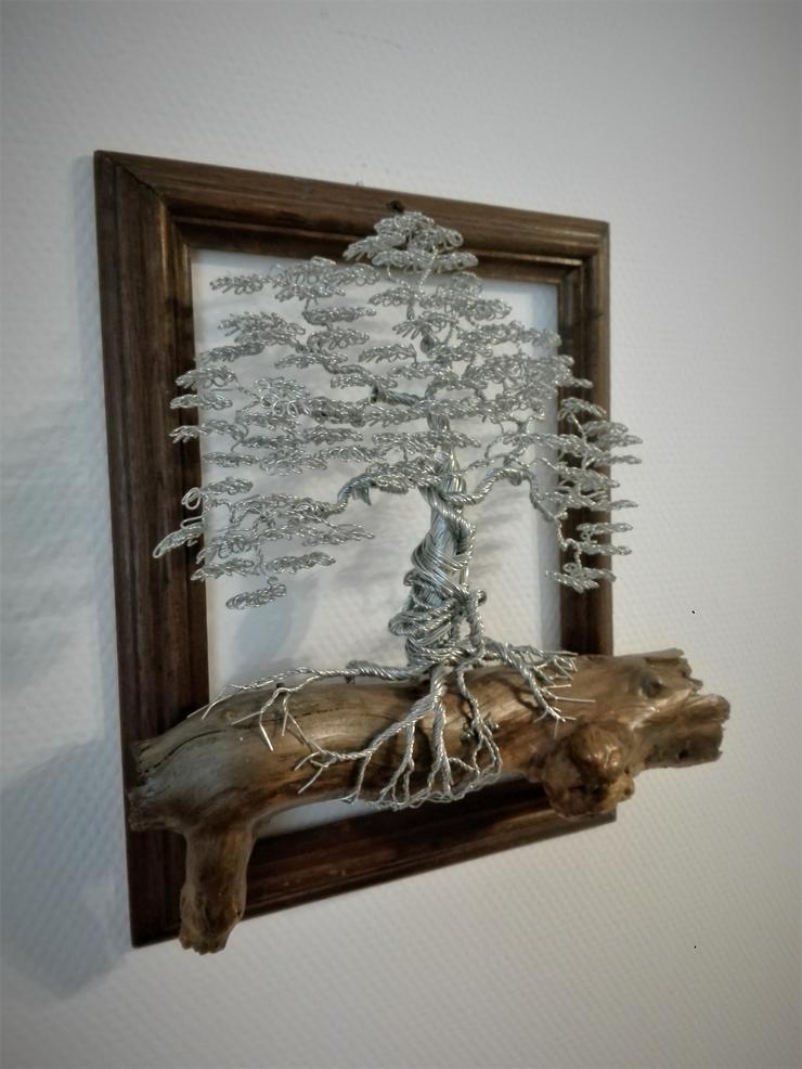 Bild 2: Skulptur Gemälde Baum des Lebens aus Metall