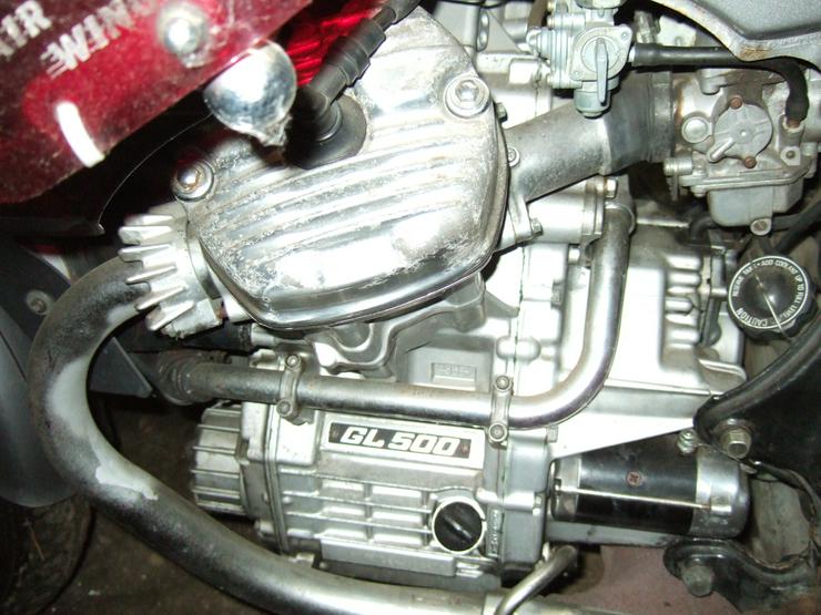Bild 2: Honda  GL 500 D  Silber Wing -Oldtimer-
