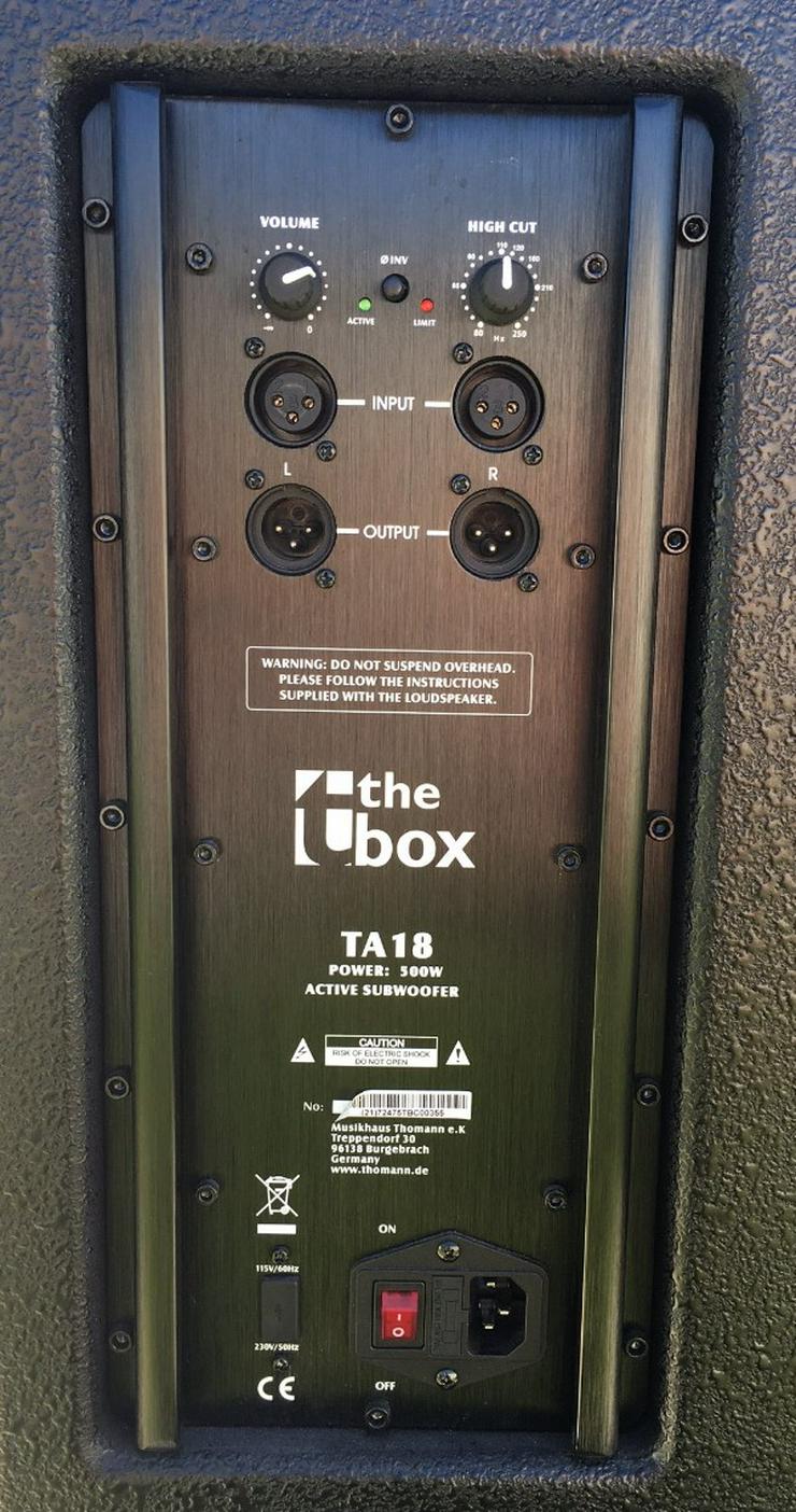 Bild 2: the box TA 18 Subwoofer