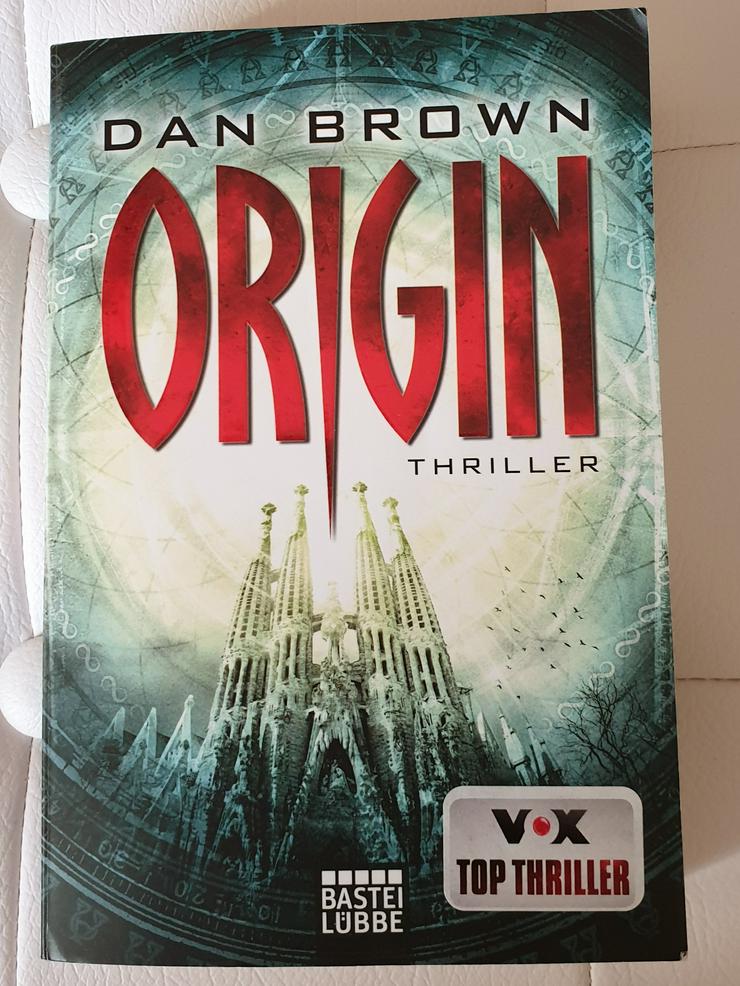 "ORIGIN", Thriller von Dan Brown - Romane, Biografien, Sagen usw. - Bild 1