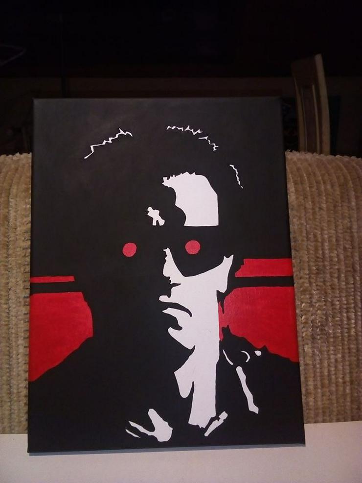 Terminator - Gemälde - 30 x 40 cm - Gemälde & Zeichnungen - Bild 1