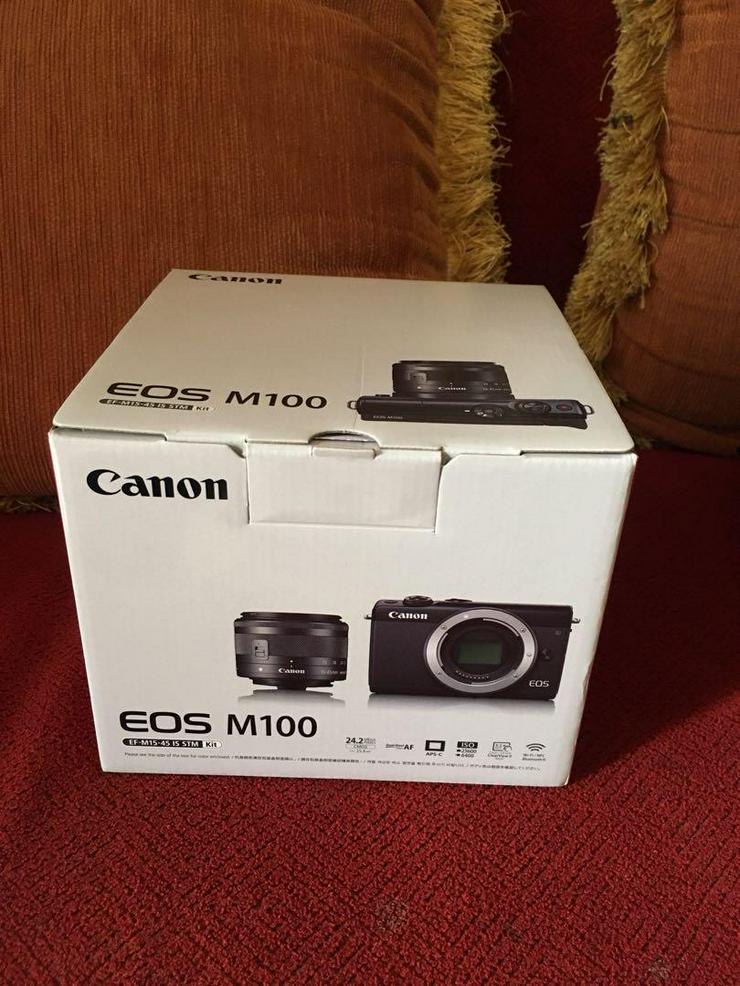 Bild 3: Canon EOS M100 Kit Systemkamera 24.2 Megapixel mit WLAN *NEU*
