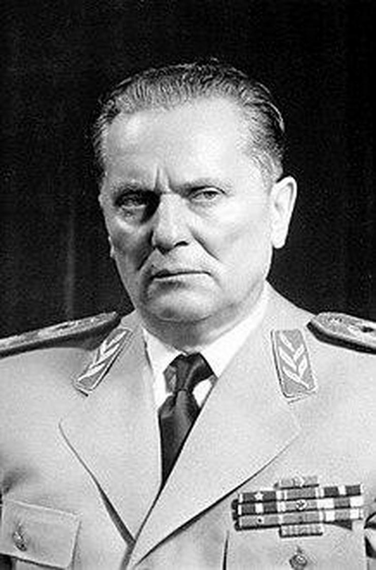 Bild 2: Josip Broz Tito  ( Јосип Броз Тито ) Jugoslaviens berühmter Edel Kuchenteller