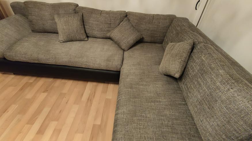 Bild 2: Schönes Sofa mit Schlaffunktion und Bettkasten Ecksofa