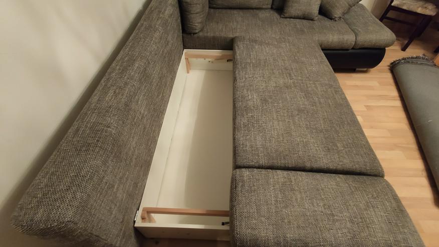 Schönes Sofa mit Schlaffunktion und Bettkasten Ecksofa - Sofas & Sitzmöbel - Bild 3