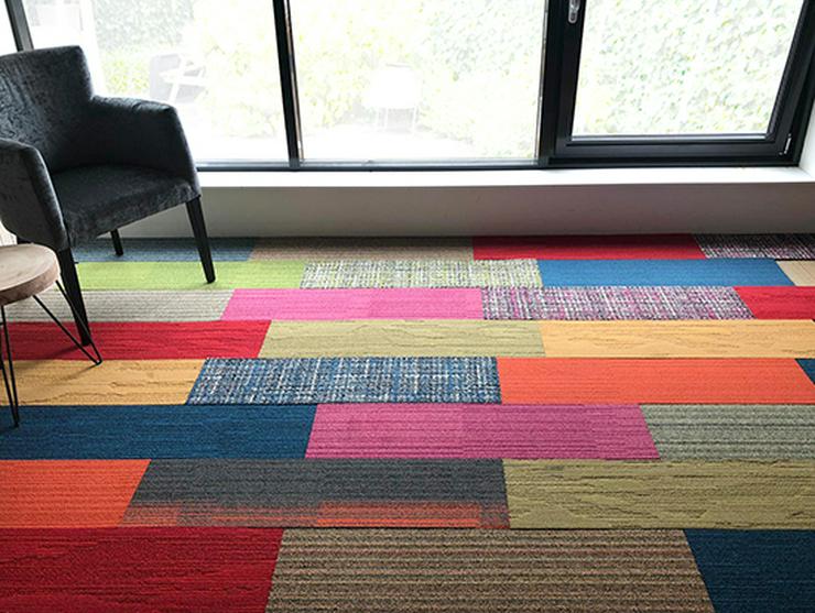Neu! Laminat aus Teppichfliesen div. Farben Hohe Qualität Teppich - Teppiche - Bild 7