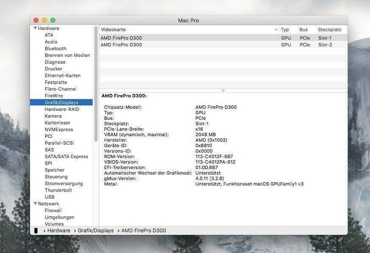 Bild 5: Mac Pro - 12 Core - 64GB Ram - 1T SSD