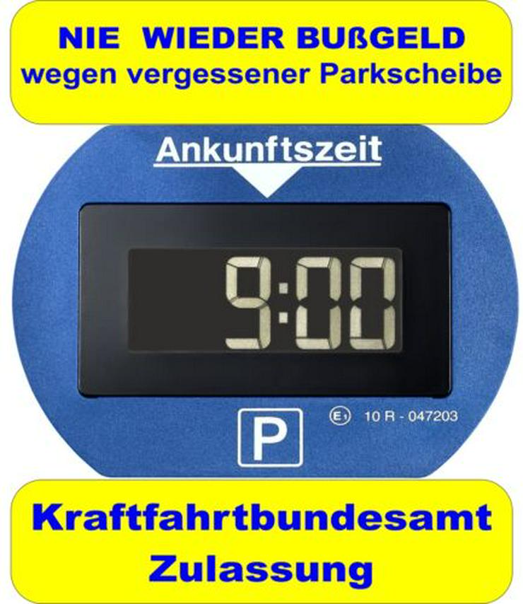 NEEDIT PARK LITE Vollautomatische Parkscheibe in blau, 1a Neuware