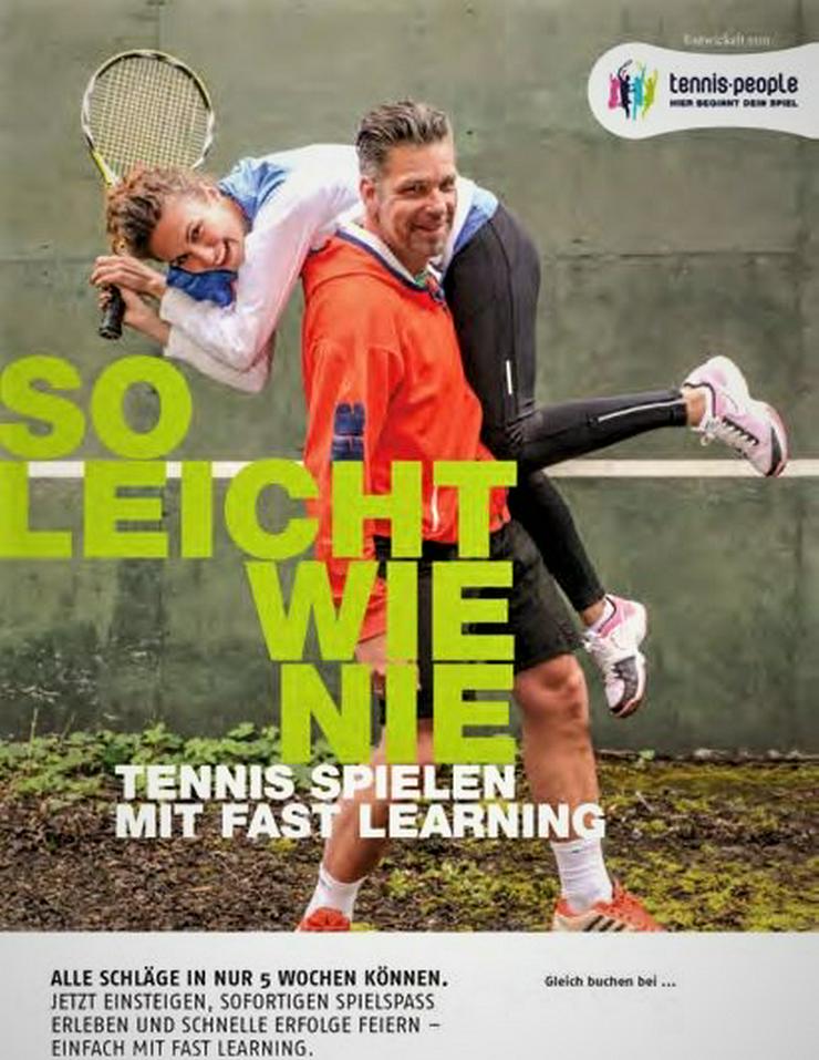 Tennis spielen schnell gelernt