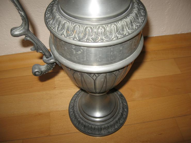 Zinn - Bodenvase / Kanne aus Reinzinn mit Gütezeichen RAL - Krüge - Bild 3
