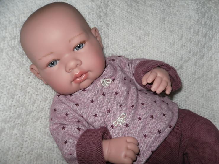 Arias Babypuppe Carolin 42 cm Baby Puppen Vollvinyl NEU - Puppen - Bild 2