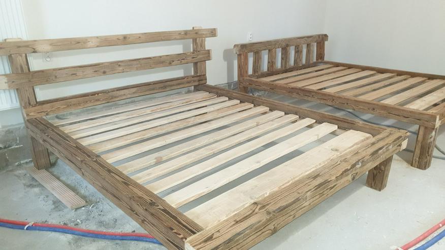 Bett aus dem alten Holz - Betten - Bild 2
