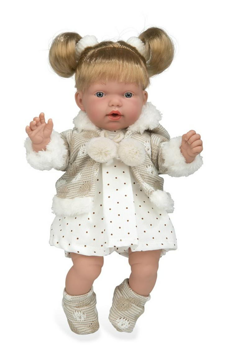 Arias Hanne 28 cm Babypuppe mit weichem Körper Puppen Baby NEU