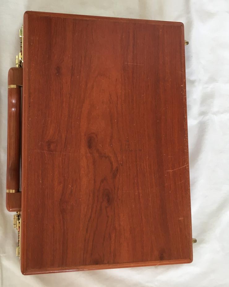 Aktenkoffer Holz Koffer  - Weitere - Bild 4