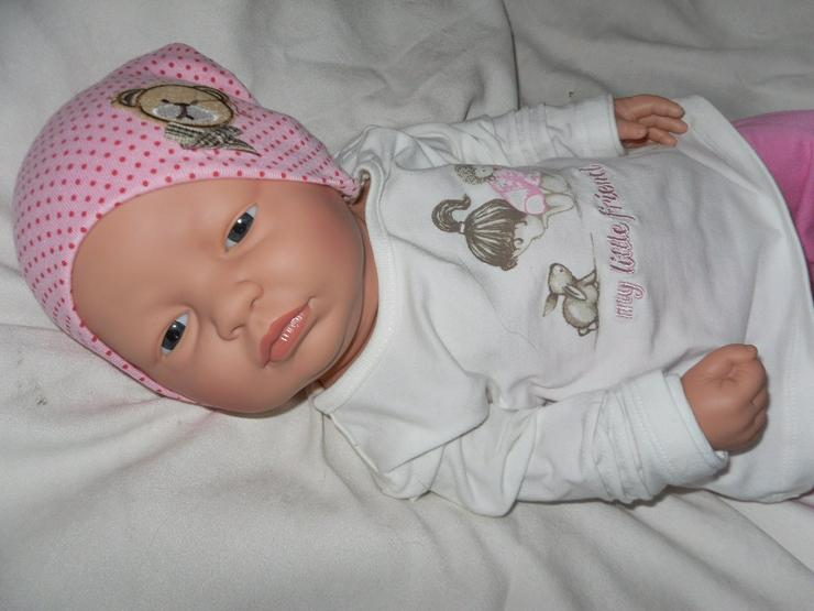  Baby Vanessa 52 cm Vollvinyl Puppe Baby Babypuppe  - Puppen - Bild 10