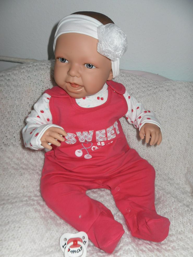 Bild 7: Doro Dolls Babypuppe Evelyn 52 cm mit Schnuller Spielpuppe Baby NEU