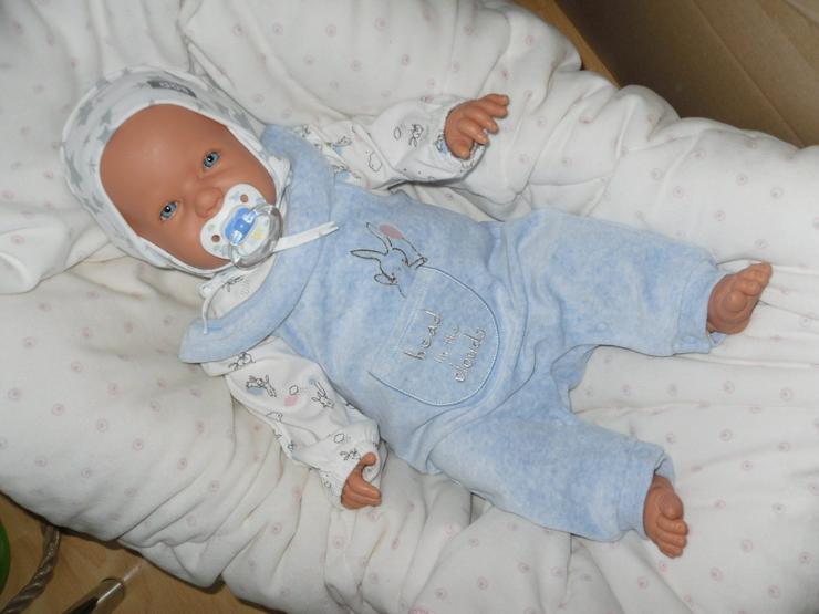 Bild 10: Antonio Juan Babypuppe Eva 50 cm Baby Puppen Spielpuppen NEU