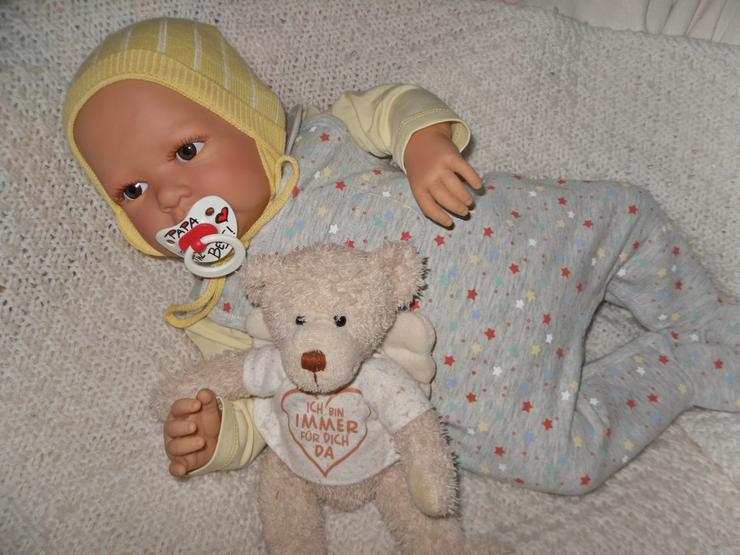 Bild 7: Doro Dolls Babypuppe Mona 50 cm mit Schnuller Spielpuppe Baby NEU
