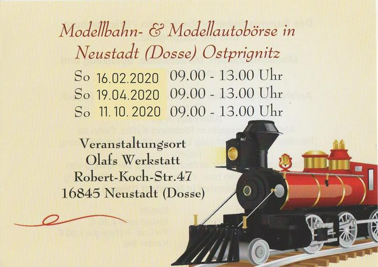 Börse Neustadt Dosse 16.02.2020 ab 9.00 Uhr  - Modellbau - Bild 4