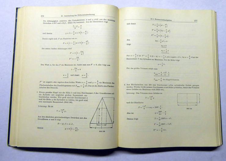 Bild 2: Mathemathik für Ing.- und Fachschulen 