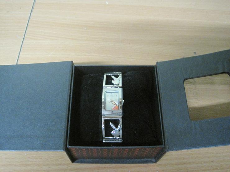 2 Armbanduhren Playboyuhr Uhr Playboy Armbanduhr - Damen Armbanduhren - Bild 2
