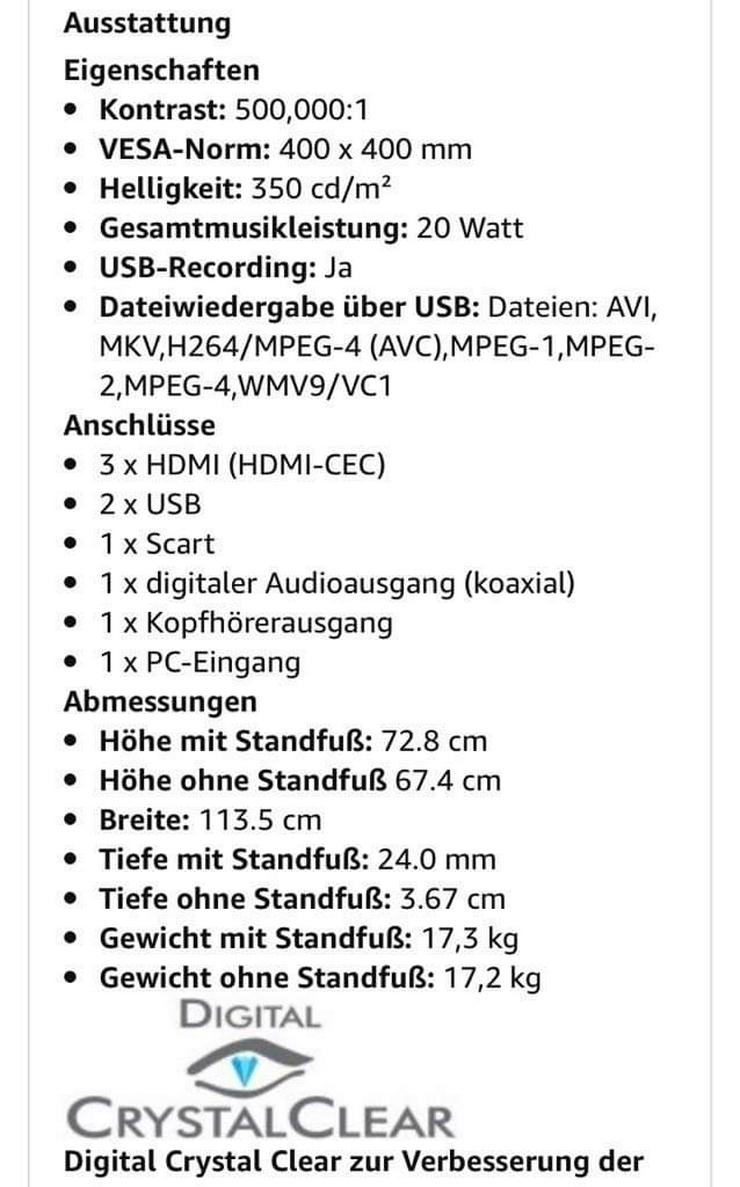 TV Philips Smart LED, Full HD, 50 Zoll - > 45 Zoll - Bild 3