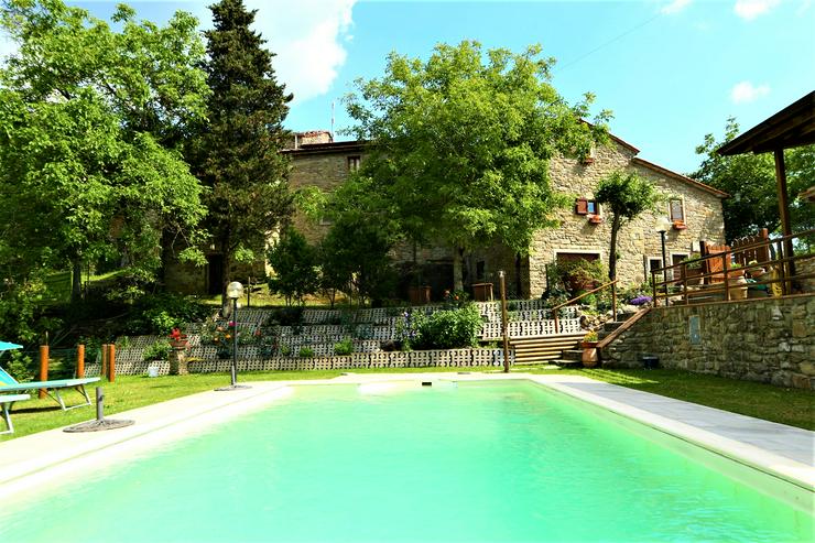 Bild 1: Toskana: gepflegte Ferienwohnungen mit Pool von privat