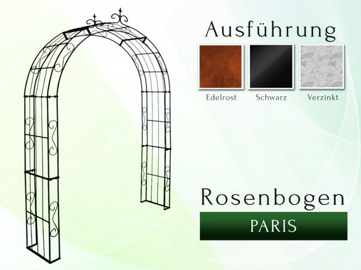 Bild 1: Metall-, Eisen- Rosenbogen Paris Rund Breite 1,20-2,60m