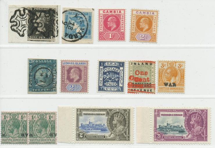 Bild 1: Briefmarken - Raritäten