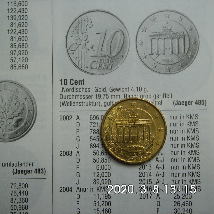 10 cent 2002 D - Euros - Bild 1