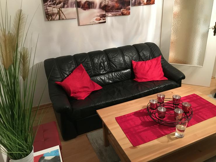 Couch Garnitur schwarz - Sofas & Sitzmöbel - Bild 2