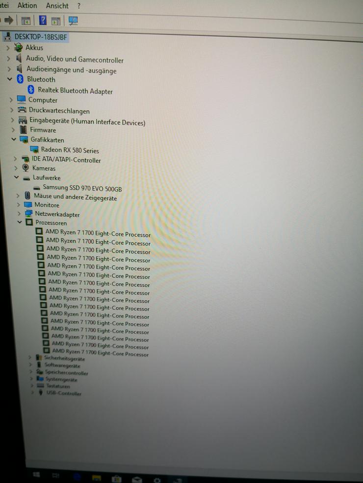 Bild 5: 17" Asus Rog Strix Gaming Notebook, Ryzen 7, 16 GB, Samsung Evo