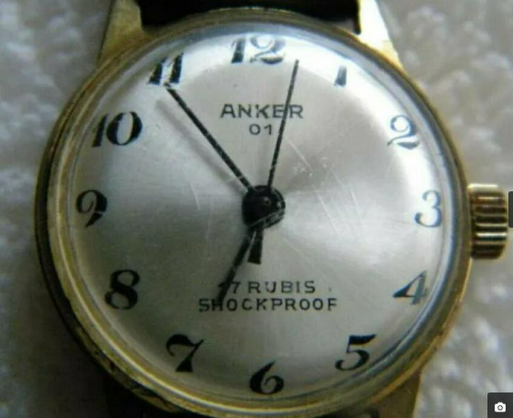 Bild 1: Anker 01 - Armbanduhr - 17 Rubis - Schockproof - Mech.Handaufzug