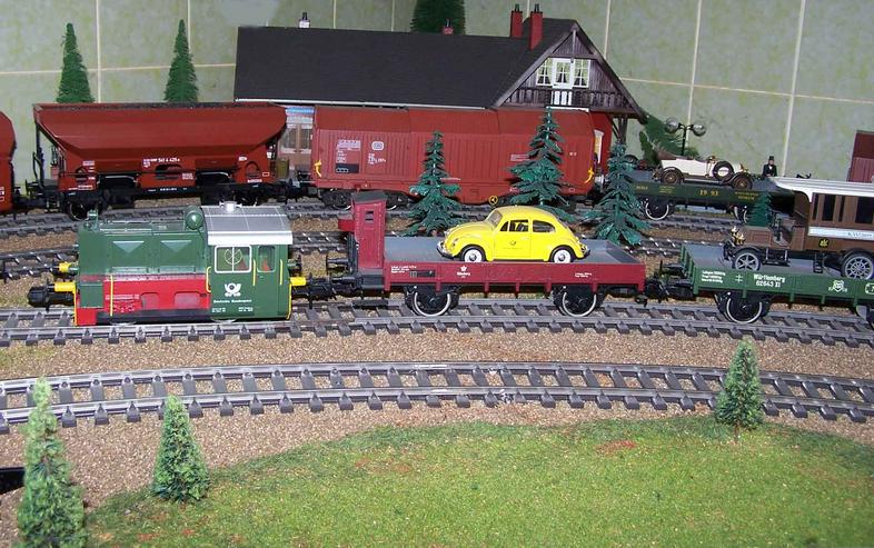 Bild 4: Einzelteile einer Spur 1 Anlage (Märklin,Kiss)