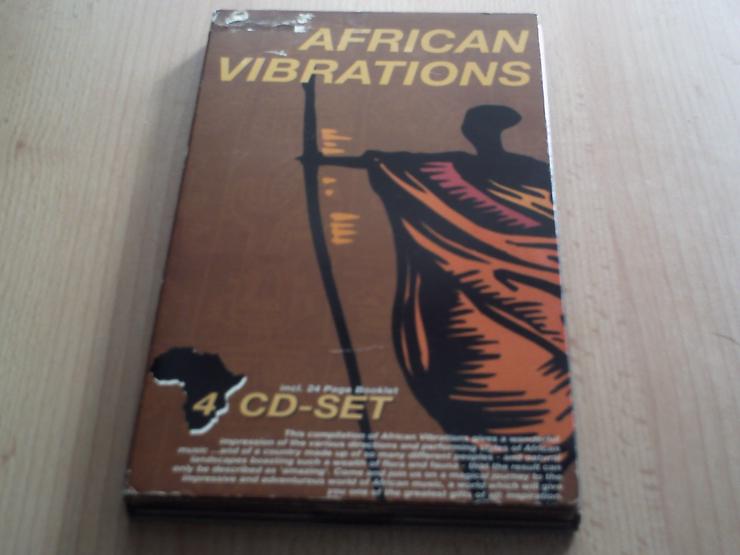 Original Africen Tribal Music  "AFRICAN VIPRATONS"  4 CD-Set mit 82 Songs + 4 Bonus Track incl. 24  Page Booklet - CD - Bild 1