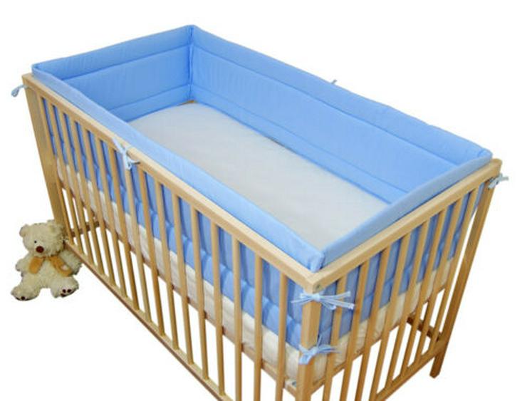 Bild 4:  Nestchen 360x30 Bettumrandung Bettschlange Babyzimmer Bettnestchen Knotenkissen 