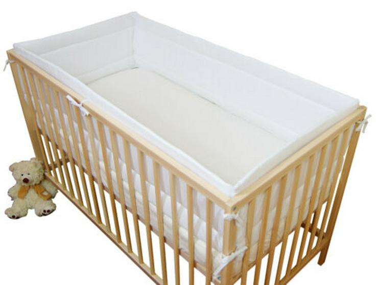 Bild 3:  Nestchen 360x30 Bettumrandung Bettschlange Babyzimmer Bettnestchen Knotenkissen 