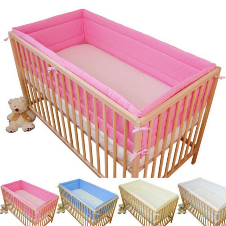 Bild 2:  Nestchen 360x30 Bettumrandung Bettschlange Babyzimmer Bettnestchen Knotenkissen 