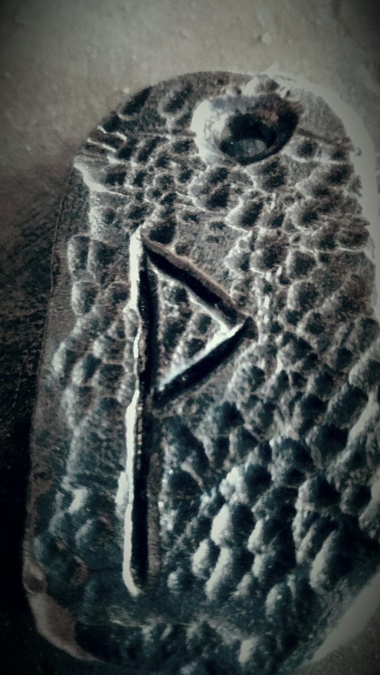 Bild 1: Runen aus Schmiedeeisen  , Wikinger Schmuck , Runen des Futhark
