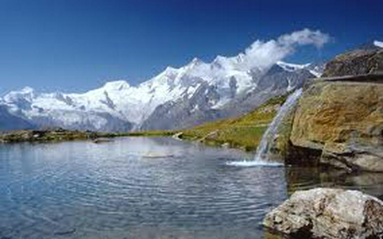 Bild 7: Ferienwohnungen in den Bergen Wallis Schweiz im Sommer gratis Bergbahnen