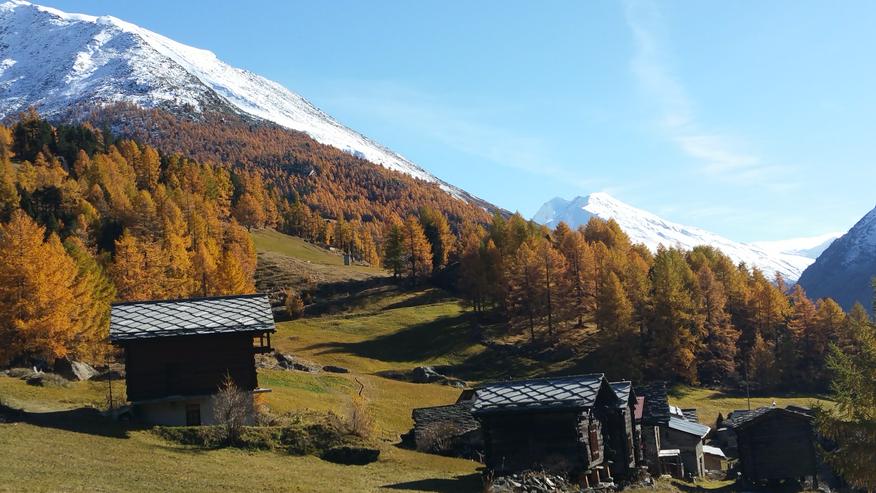 Bild 8: Ferienwohnungen in den Bergen Wallis Schweiz im Sommer gratis Bergbahnen