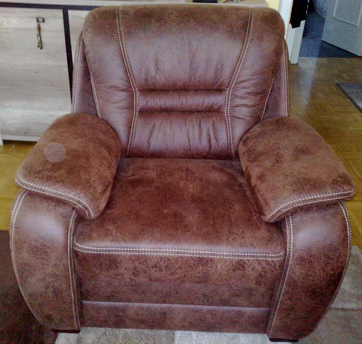 Hochwertige Couch mit Sessel, Sitzgarnitur, 2,5 Jahre alt !!! - Sofas & Sitzmöbel - Bild 4
