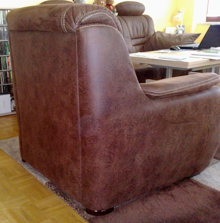 Hochwertige Couch mit Sessel, Sitzgarnitur, 2,5 Jahre alt !!! - Sofas & Sitzmöbel - Bild 5