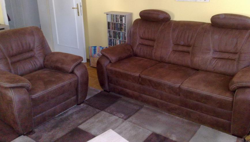 Hochwertige Couch mit Sessel, Sitzgarnitur, 2,5 Jahre alt !!! - Sofas & Sitzmöbel - Bild 3