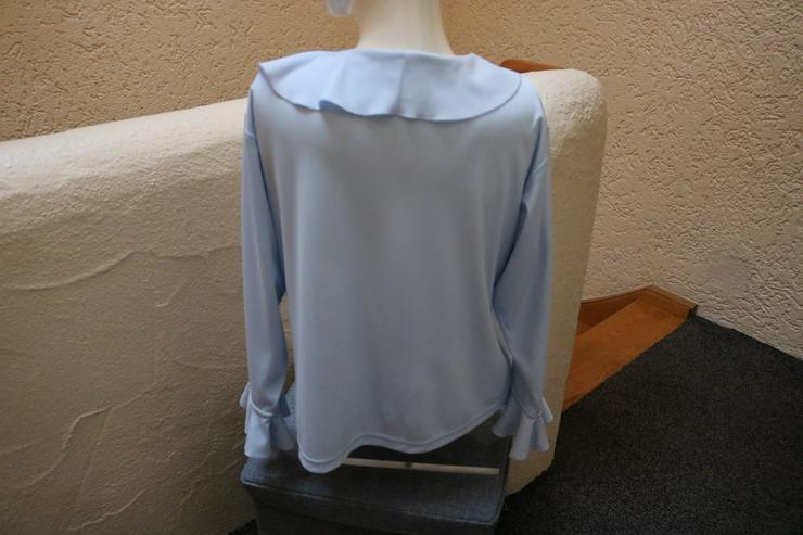 Bluse, Gr. 40, hellblau - Größen 40-42 / M - Bild 4