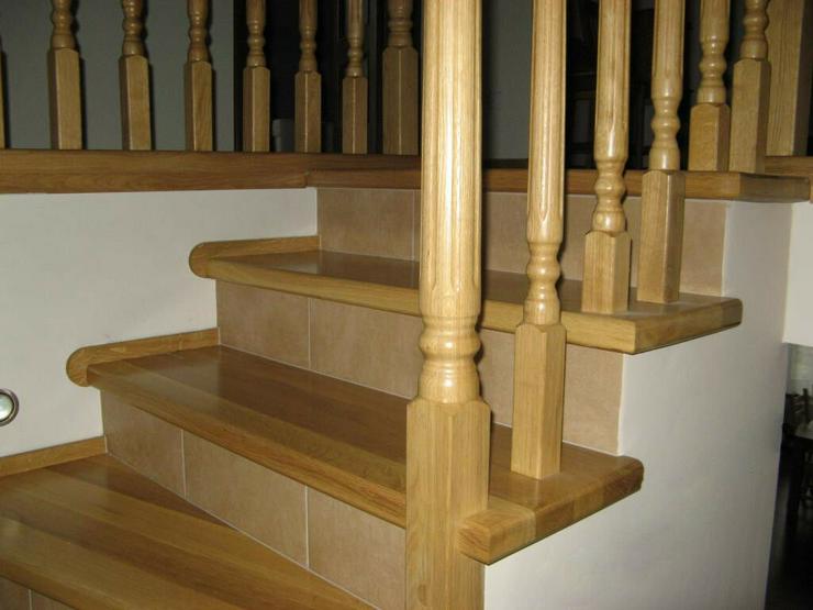 MASSIVHOLZTREPPE HOLZTREPPENSTUFEN TREPPENSTUFEN TREPPEN EICHENSTUFEN 85x28x4cm - Weitere - Bild 2