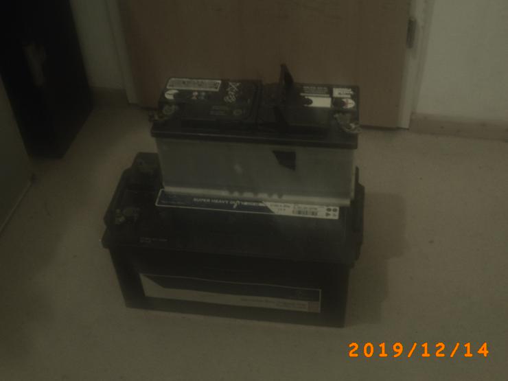 Bild 6: Verkaufe 2 Batterien 12 V/110 ah / 12 V /220 ah für Lkw auf VB 