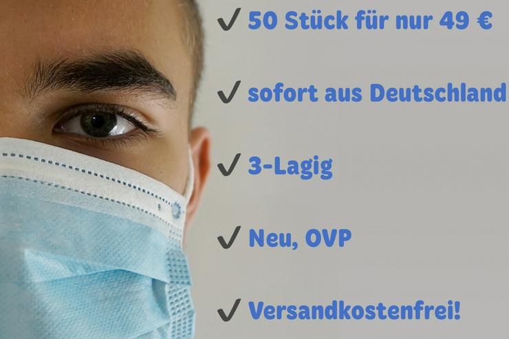 Mundschutz Atemmaske Corona Maske Mund Nasen Bedeckung - Hygiene & Desinfektion - Bild 2