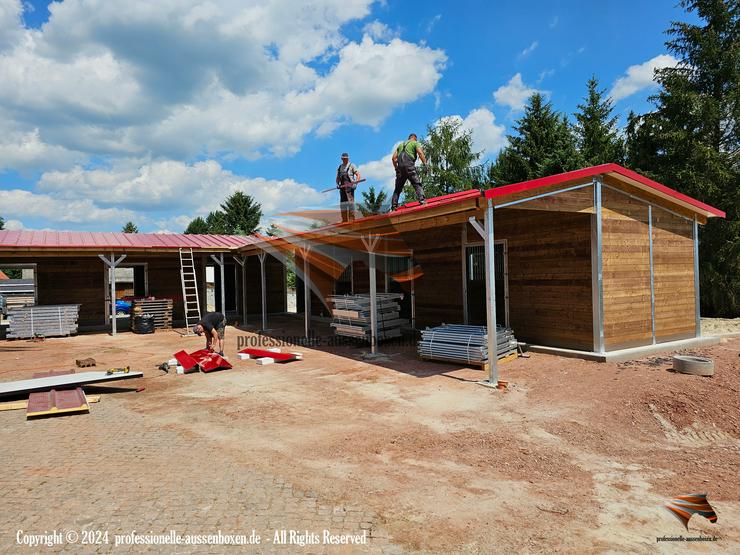 Bild 12: Den perfekten Pferdestall bauen: Außenbox, Pferdebox, Offenstall und Paddockbox – Ein umfassender Leitfaden für Stallbau und Offenstallhaltung mit Weidehütte und Fressgitter