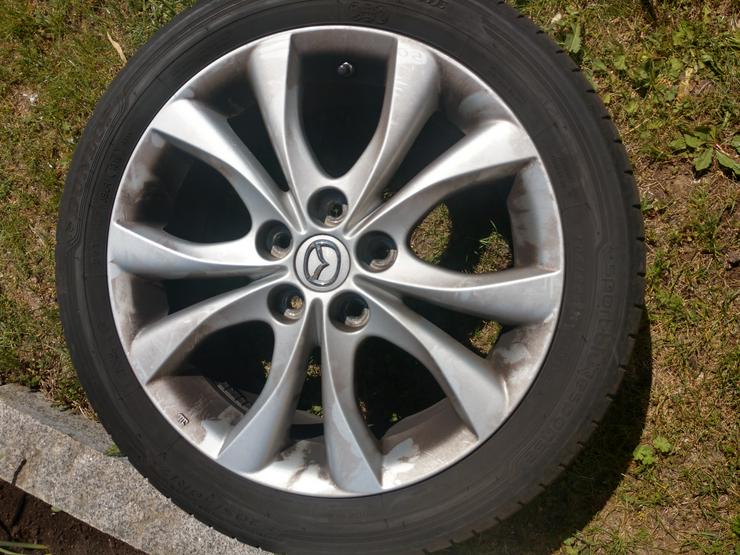 Mazda Sommerreifen auf Alufelge Dunlop 205 50 R17 93W - Sommer-Kompletträder - Bild 8